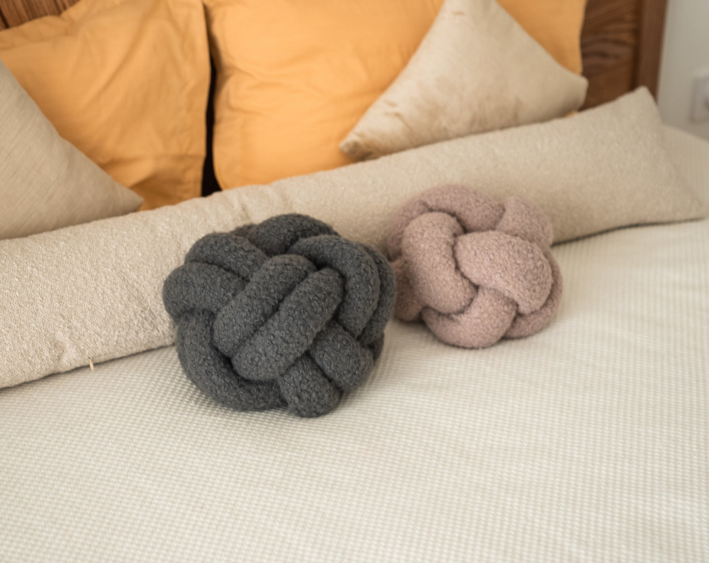 Cute boucle pillow