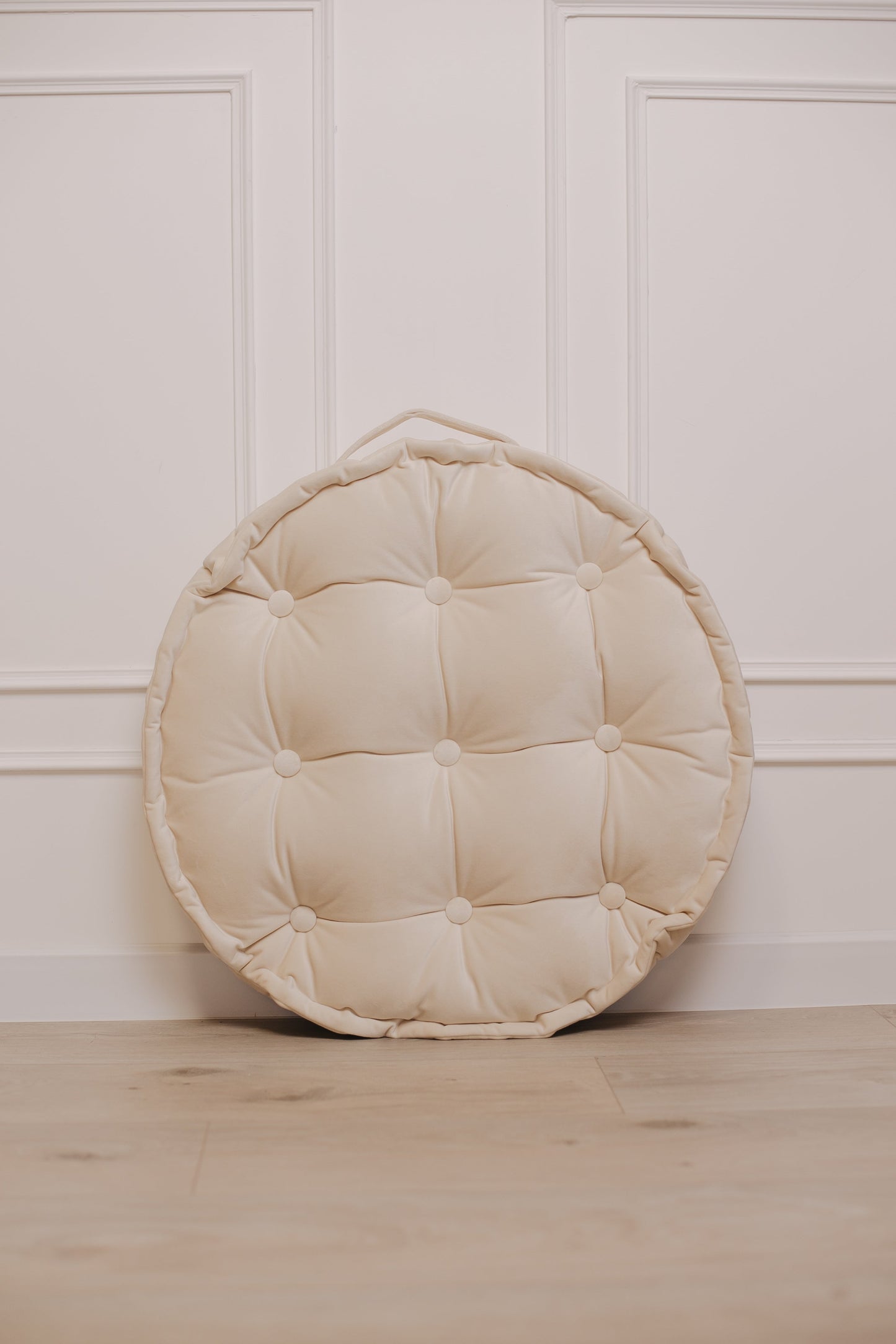 Round french mat